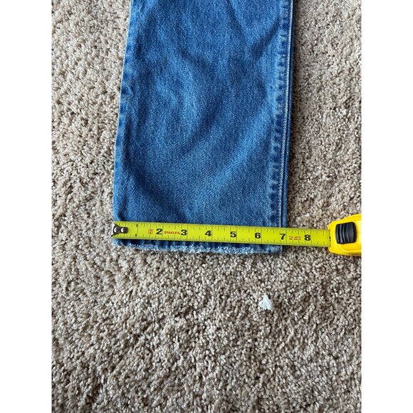 NWT Women's Levi's 501 Size 30 x 32 High Rise Straight Leg Cotton Jeans Blue - Picture 4 of 8